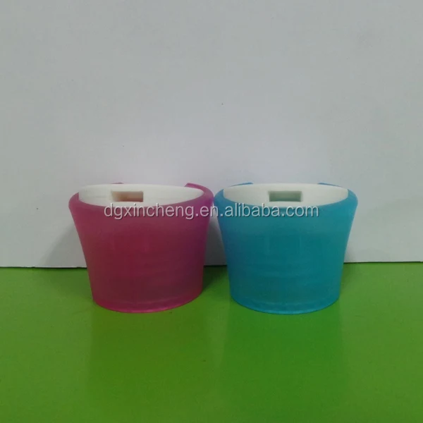 Black Flip-Spout Cap 28/410 Plastic Cap PET Bottle Dispensing Cap