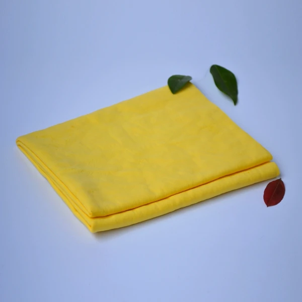 
Yellow Chamois Leather Car Clean Cloth 