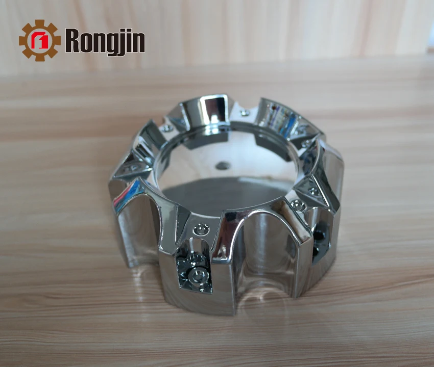 
Abs Plastic 6 Lug Chrome Center Hub Cap Cover 
