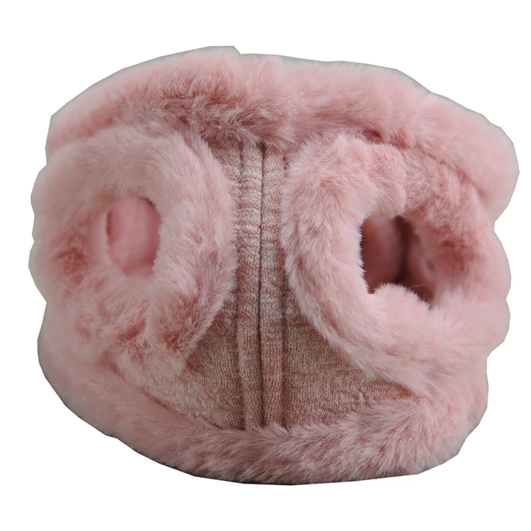 Light Pink Plush Dog Harness