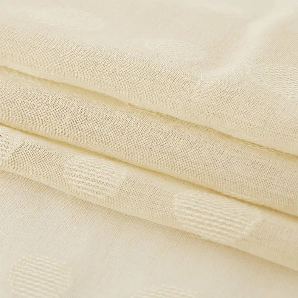 High quality beautiful voile printed cheap patterned curtain sheer