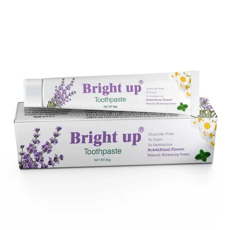 New products 100% natural organic lavender gum protect toothpaste