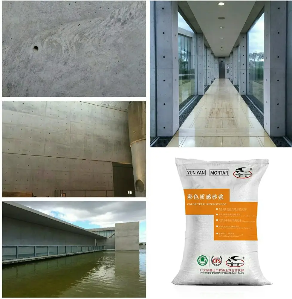Interior And Exterior Colour Concrete Cement Powder Coating Paint