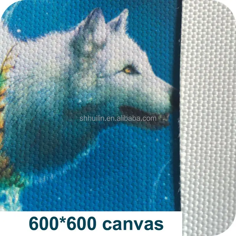 Art canvas paintings 6D poly dye and pigment ink matte painting canvas