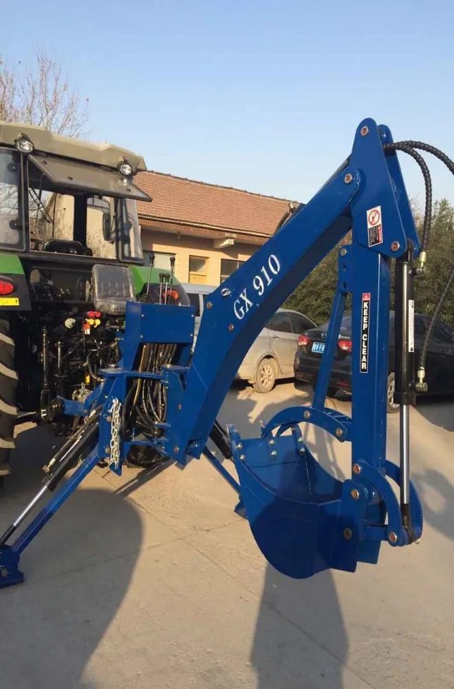 High Quality Wholesale Price Customized Tractor Pto Backhoe Mini Excavator Towable Backhoe Cheap Tractor PTO Driven Mini Backhoe