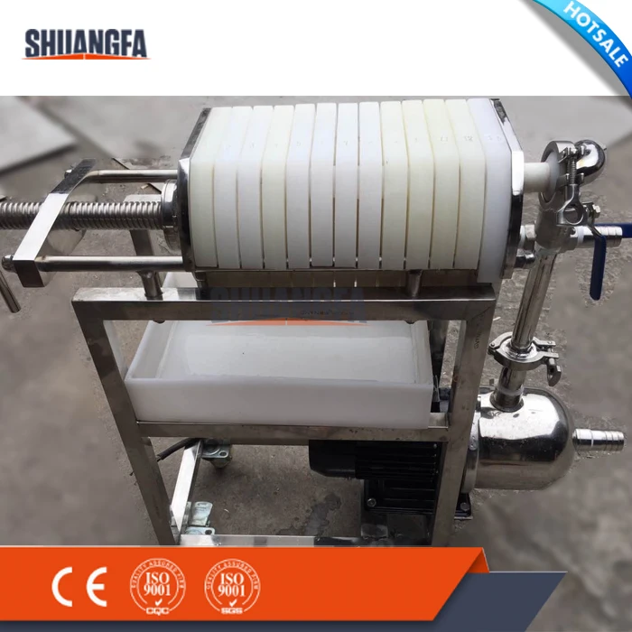 Acid Resistance PP Plate Filter Machine, Lab Filter Press Machine