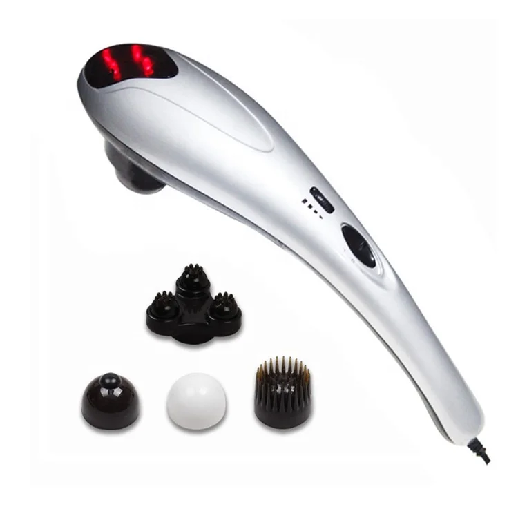 LUYAO LY-606A Handheld Deep Tissue Different Color Corded Shape Tapping Electric Dolphin Massager