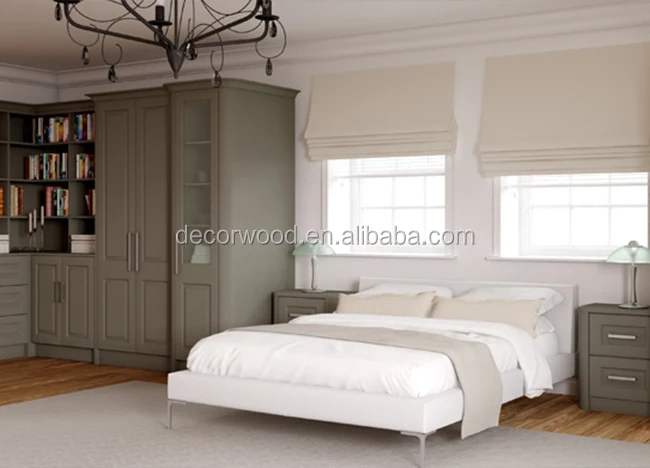 European style high gloss built in luxury  wardrobe