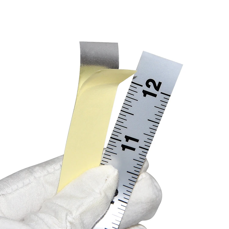 Wintape 12inch (20mm) Wide Table Sticky Measuring Tape Ruler Self-adhesive Tape Measure Inch OEM Acceptable Synthetical Material