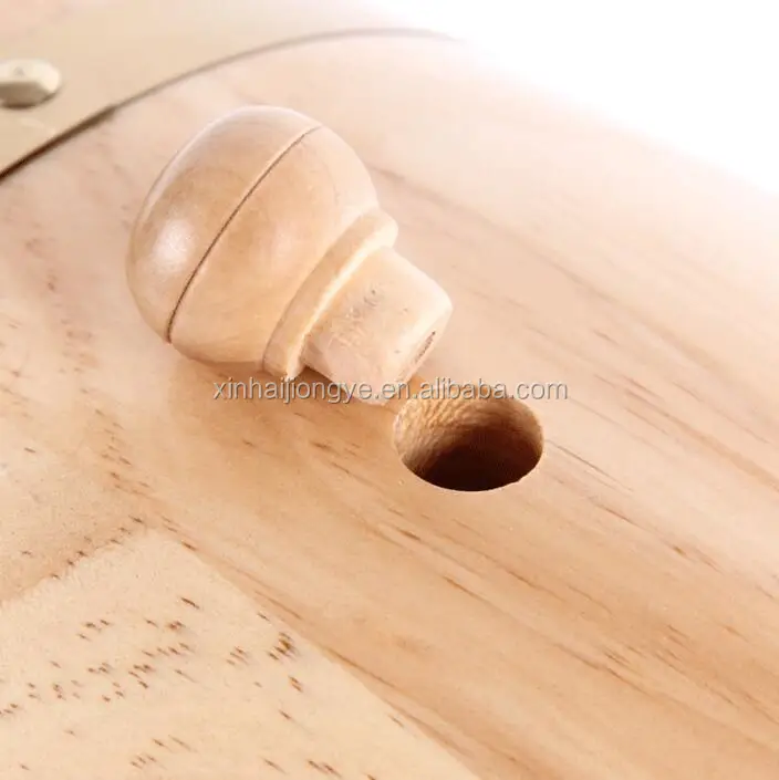 Vintage Oak Wooden Wine Barrel