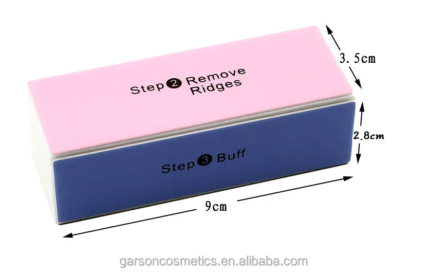 
The manicure and polished 100 pieces of the nail polish 4 way nail file 