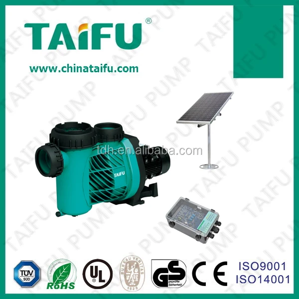 TSSP 2016 TAIFU new design good performance solar dc surface swimming pool pump 2hp
