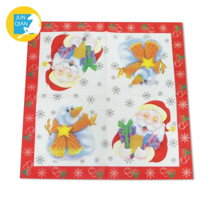 CHINA Disposable Recyclable Serviette Napkin Paper Tissue Paper