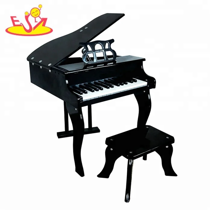 Best sale toy musical instrument wooden kids piano with high quality W07C014