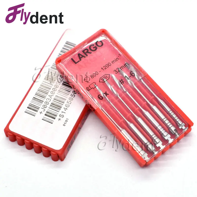 
Dental drills largo Endodontic Reamers Drill Burs peeso reamers for dentist root canal use 