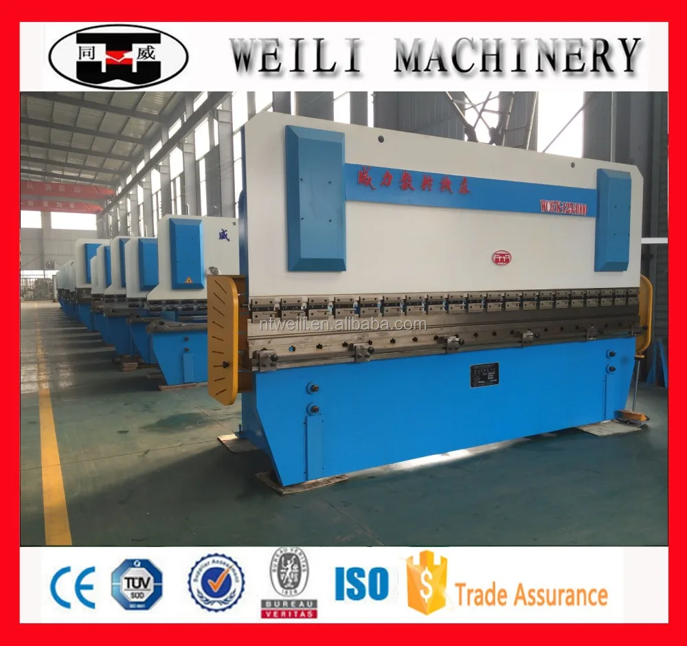 Top Quality WC67Y/K-40/2500 CNC Hydraulic Press Brake Machine
