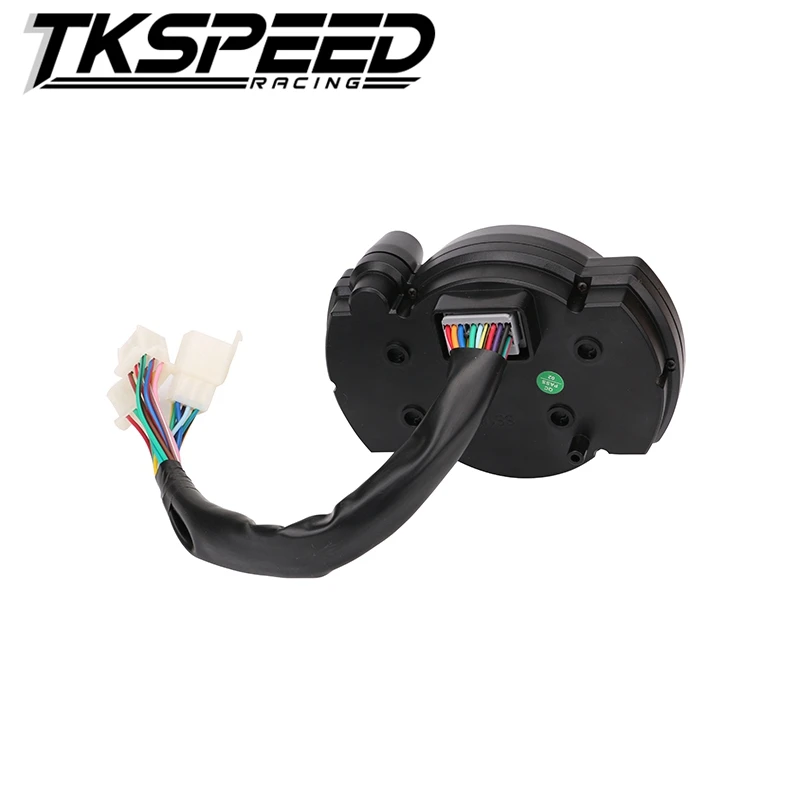 
Motorcycle Digital speedometer LCD Digital Gauge Speedometer Tachometer Odometer Adjustable 