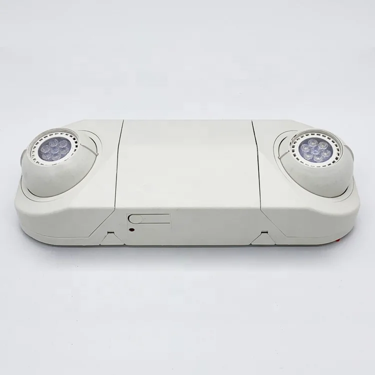 
Thermoplastic led emergency evacuation light with adjustable LED lamp heads 
