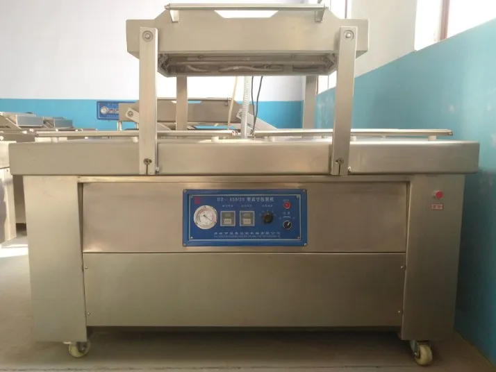 DZ-500/2 Double chambers vacuum packing machine double chambers vacuum sealer
