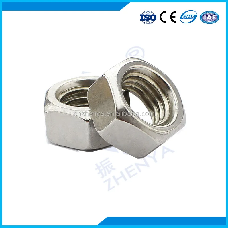 large nuts and bolts Stainless steel hex nut carbon steel din934