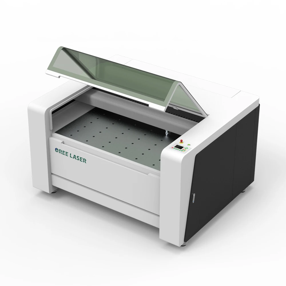 1309 Co2 Laser Engraving Cutting Machine Sealed CO2 Glass Tube Elegant White and Green 100w in Free Laser O-C1309 0-30mm