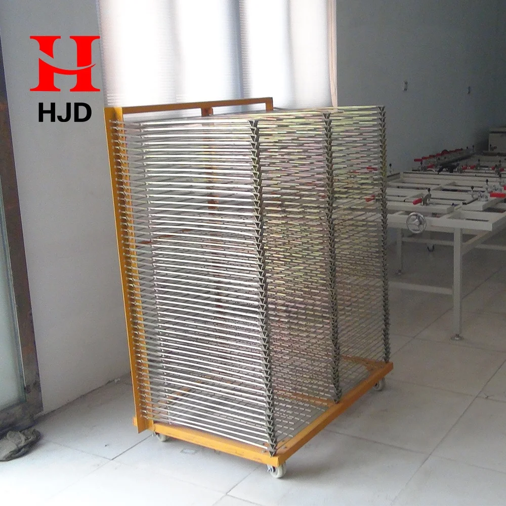 HJD-O 50 слоев трафаретная печать сушильные стеллажи для