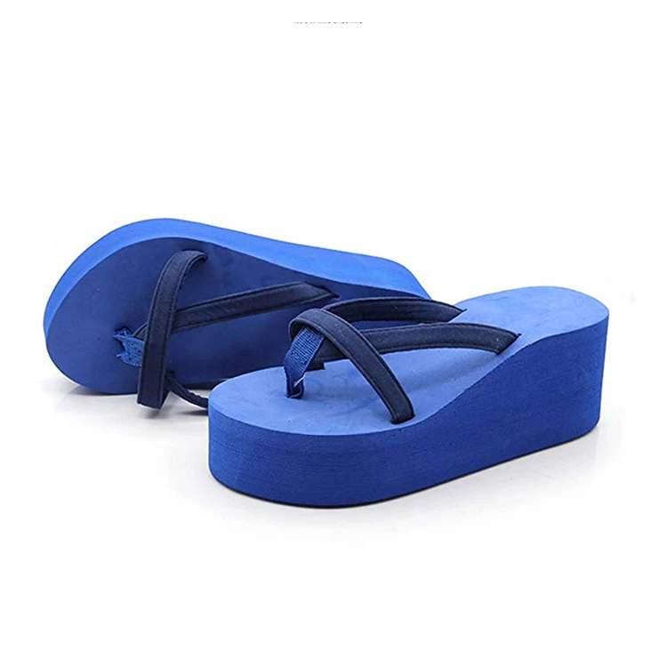 wedges heels slippers lady outdoor