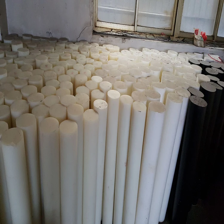 Customized Size Natural Color Plastic Polymer Nylon Rod Make Machine