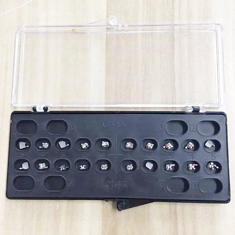 
Factory Orthodontic Instruments Dental Orthodontic Brackets CNC Bondable Roth/MBT Metal Brackets 