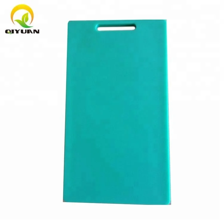 Food degree colored chopping block polyethylene/hdpe cutting boards