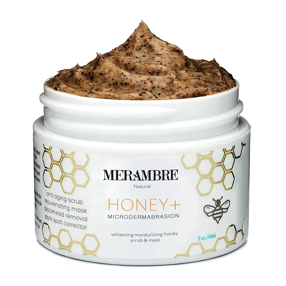 Отбеливающий увлажняющий крем ODM Naturals от акне, органический медовый скраб для тела, отшелушивающий крем для лица Manuka, крем для лица, грязевая маска