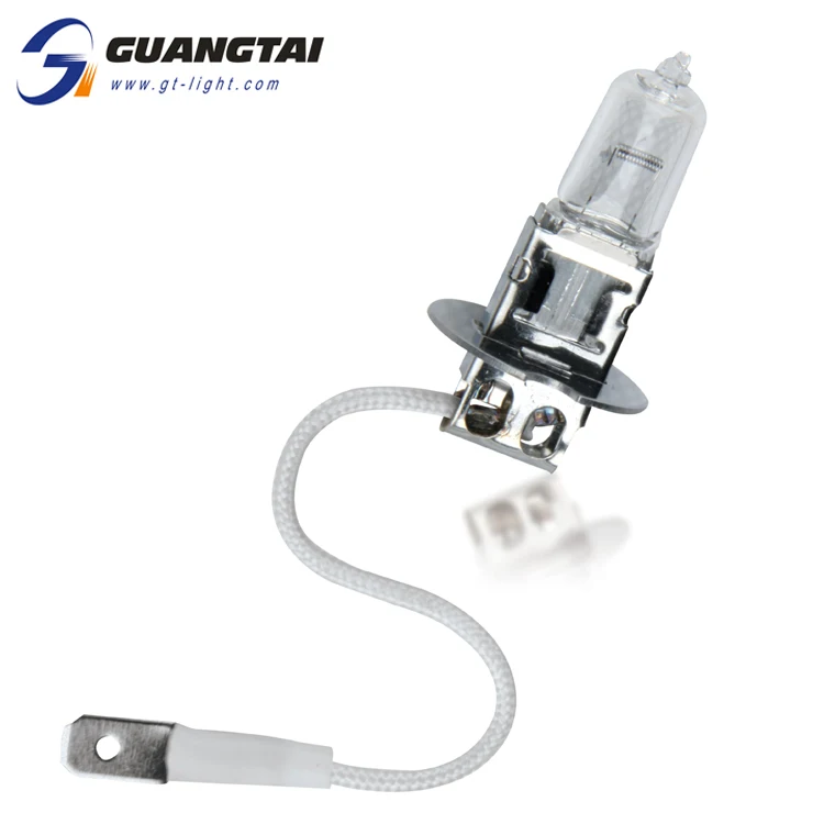 New High Brightness 12v Auto Lamp H3 24v 55w Warm White Halogen Bulbs