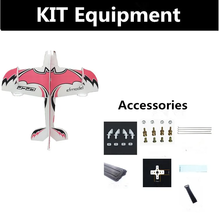 
Amazon Hot Selling RTF/KIT 830mm Wingspan epp foam board for stunt 3D RC plane F3P aircraft 