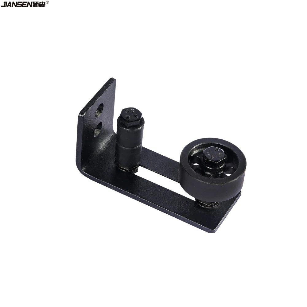 Sliding Barn Door Bottom Flat Floor Guide Stay Roller Adjustable Channel For Sliding Barn Door