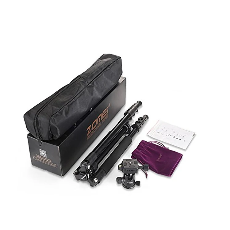 Q555  Professional Aluminum Portable Tripod For SLR Digital Camera