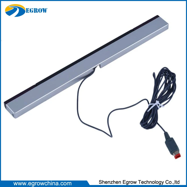 Wired Sensor Bar Receiver for Wii Console Infrared Ray inductor