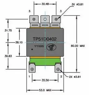  High Frequency 5.6K Watts Hi-pot 4KV Customized 30UH Planar