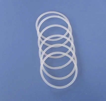 Food grade organo silicon transparent o ring custom waterproof and high temperature resistant seal o rings