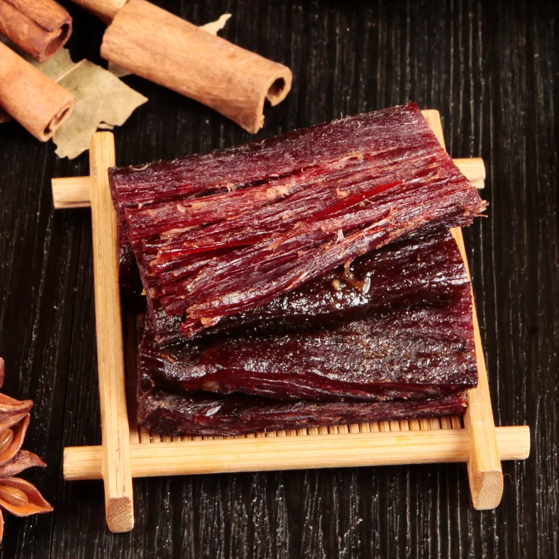 ShuDaoXiang 200g Per Bottle 43Bottles Per Carton Spicy Snack Dried Beef Jerky