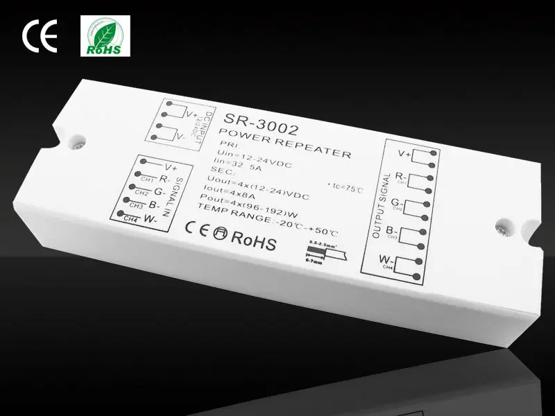 SR-3002 Power Repeater for Constant Voltage Lights
