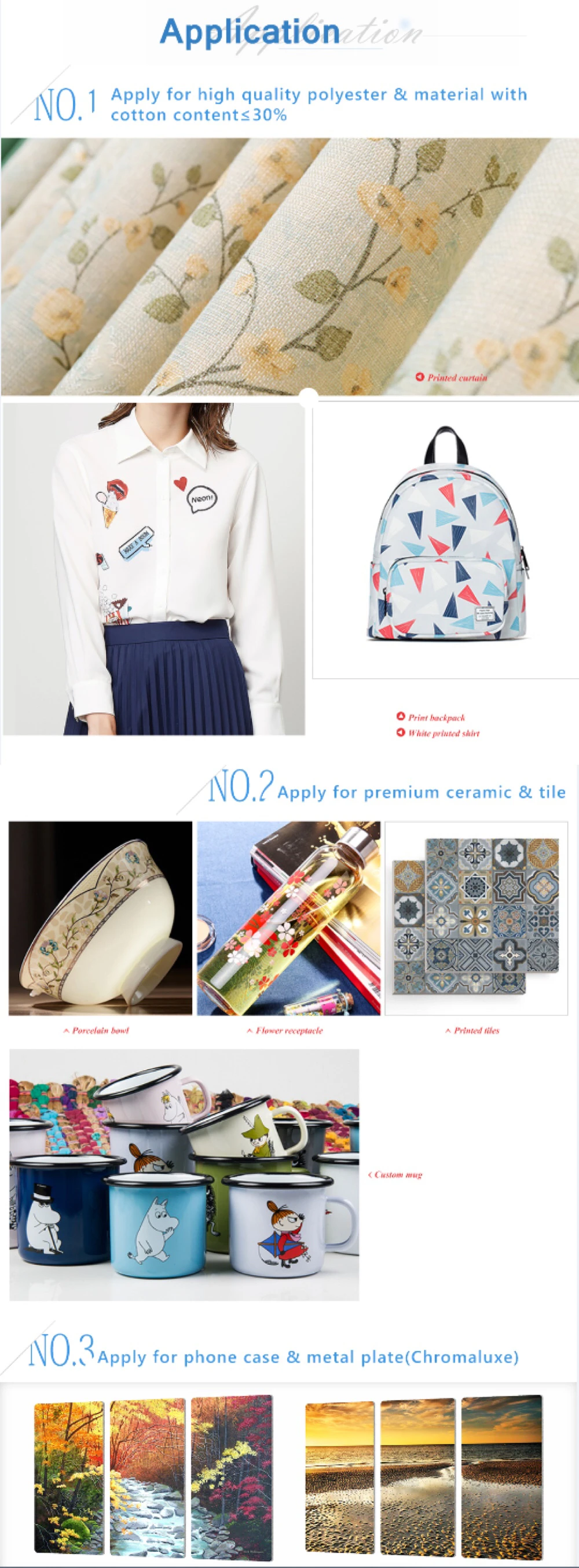 A-SUB A4 Size sublimation paper for Aluminium plate