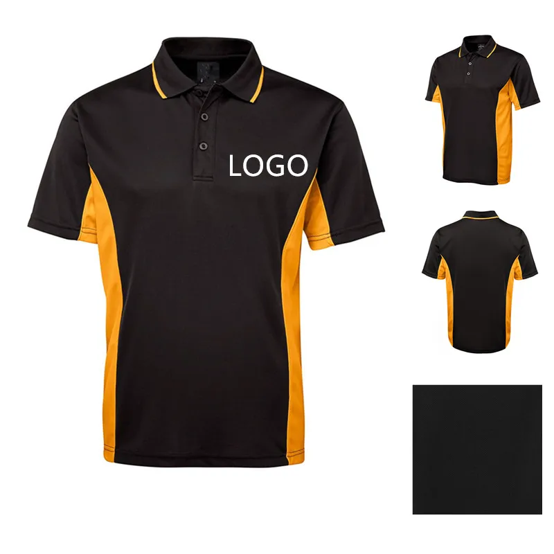 
PL001 High Quality Wholesale Latest Design Custom Your Own Logo quick dry Mens Polo Shirt for company uniforms 