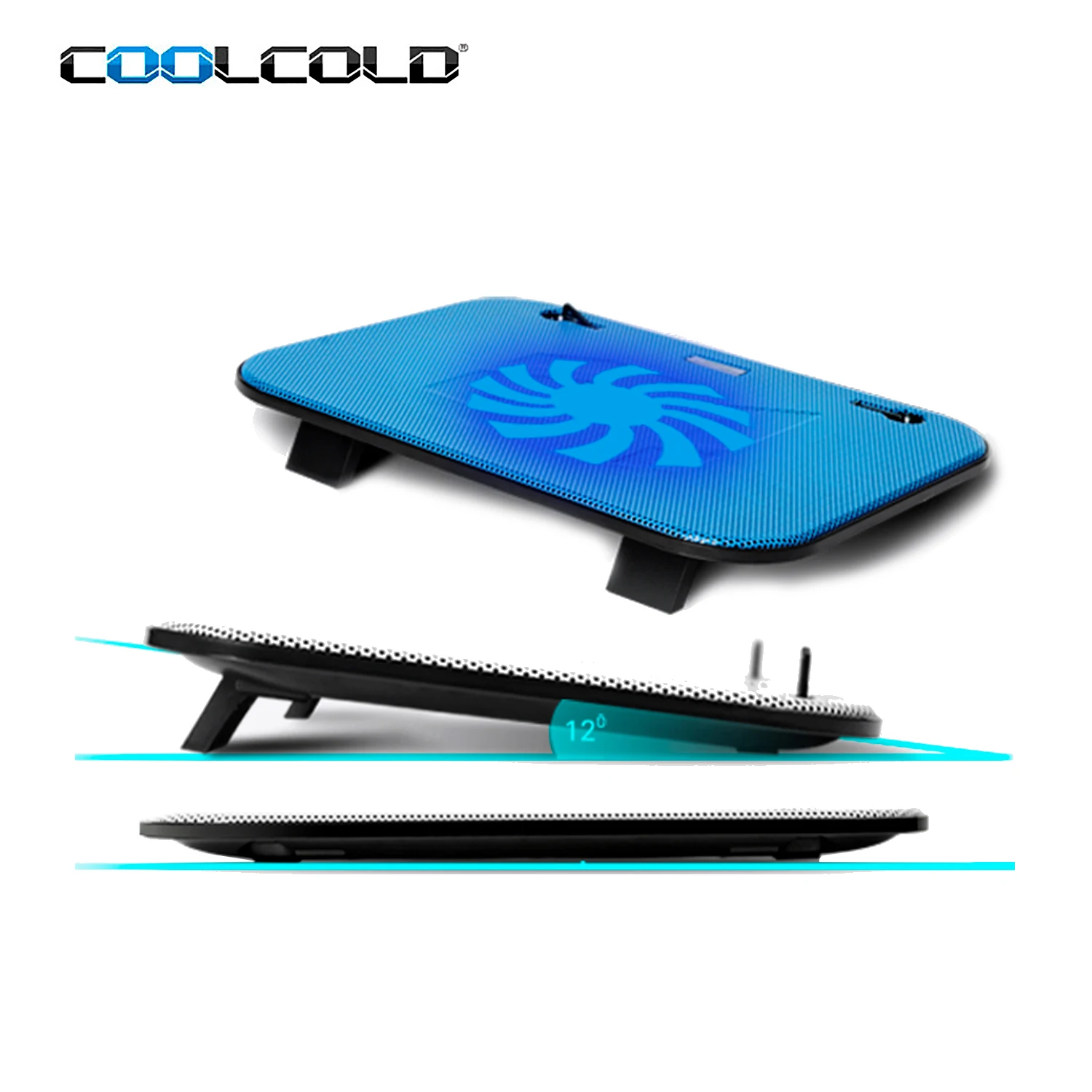 Coolcold Горячая продажа 5v usb ноутбук кулер портативный супер тонкий 14-дюймовый охлаждающий вентилятор