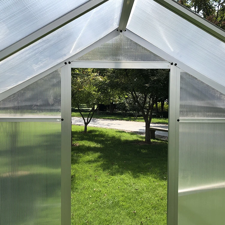 Hydroponic growing systems aluminum film greenhouse for sale