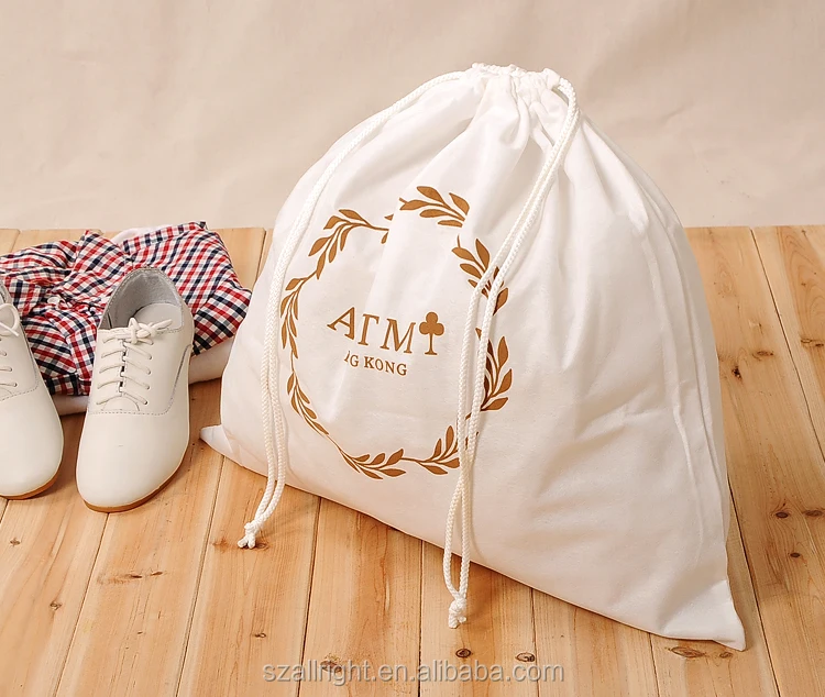 Customized Logo Printed Promotion cotton dust bag