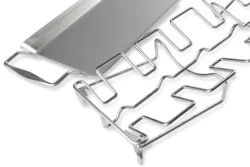 Factory prices chicken wing and leg roasting rack chicken wing leg grill rack wire chicken rack for cooking