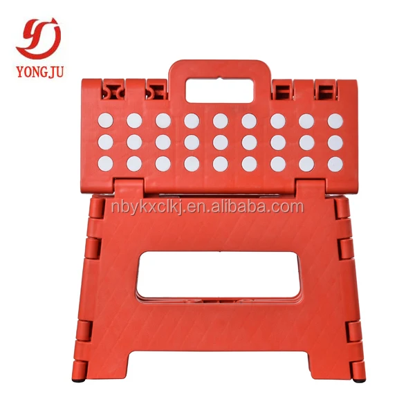 
Strong shower habitat fold step stool with non slip dots 