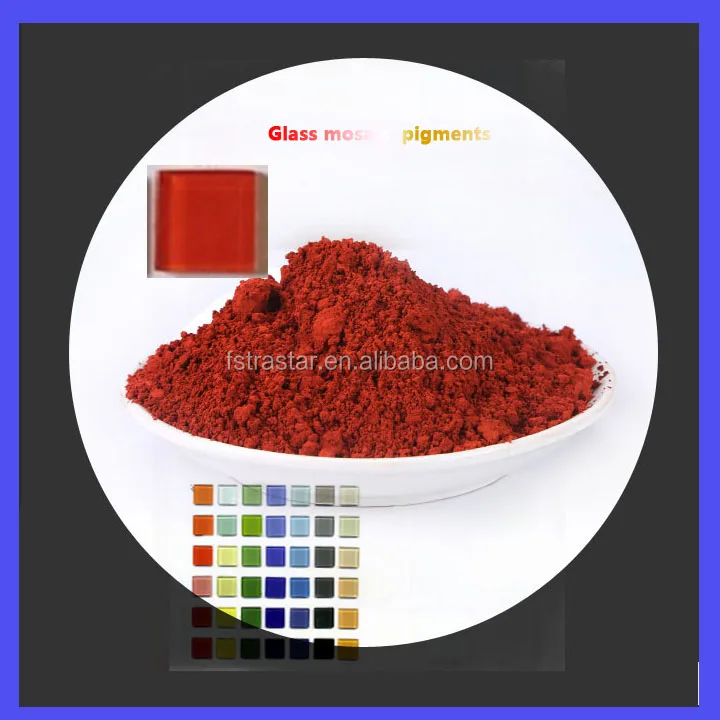 Low price Glass mosaic pigment powder Colors for mosaic tile production