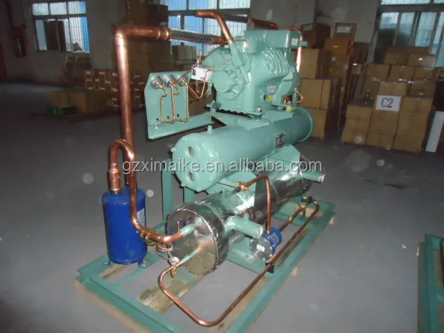 Oil Press Water-cooled Oil Cooler Heat Exchanger Unit Stainless Steel Condenser Evaporator