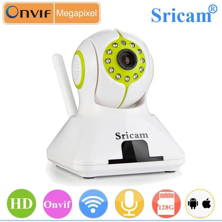 Sricam SP006 самый маленький HD ночного видения WIFI IP камера